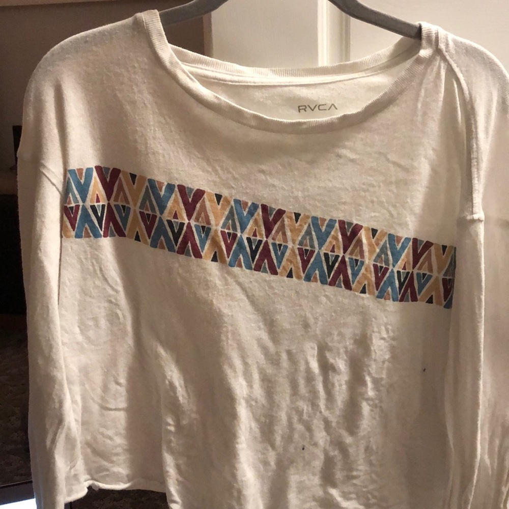 RVCA cropped MOD tee